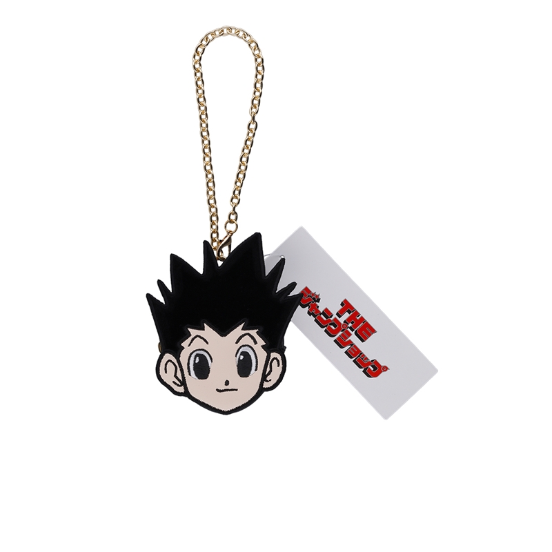 [Pre-order] [Made-to-order] JUMP Store Limited "HUNTER×HUNTER" Face Die-Cut Embroidered Pouch - Gon Freecs